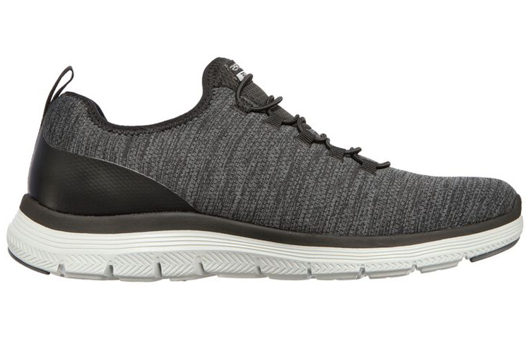 Order Skechers Flex Advantage 4.0 ''Zwart Grijs'' 232226-BKGY