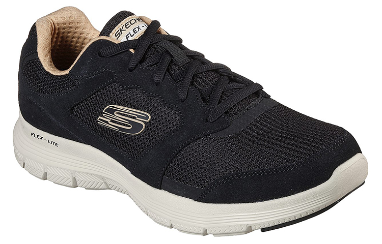 Lookbook Skechers Flex Advantage 4.0 'Black White' 232237-BLK