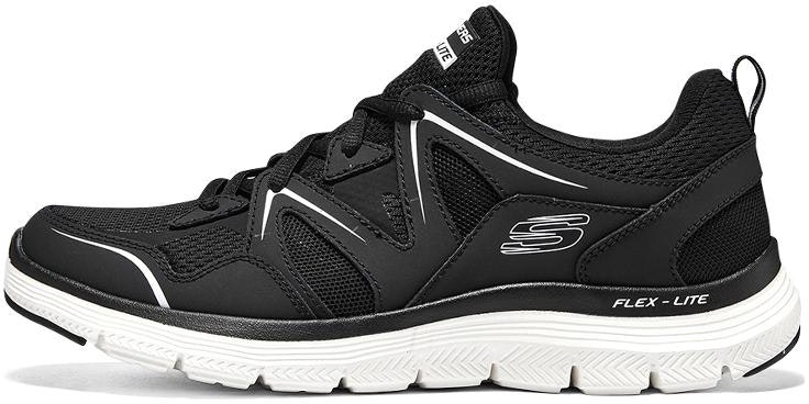 skechers-flex-advantage-4-0-black-white-232586-bkw