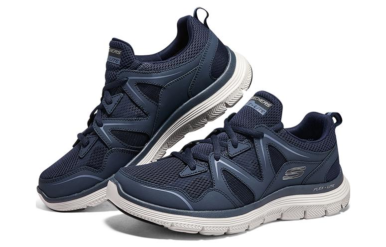 Lookbook Skechers Flex Advantage 4.0 ''Blau Weiß'' 232586-NVY