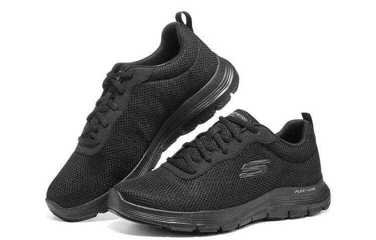 Lookbook Skechers Flex Advantage 4.0 'Hitam Pekat' 232229-BBK