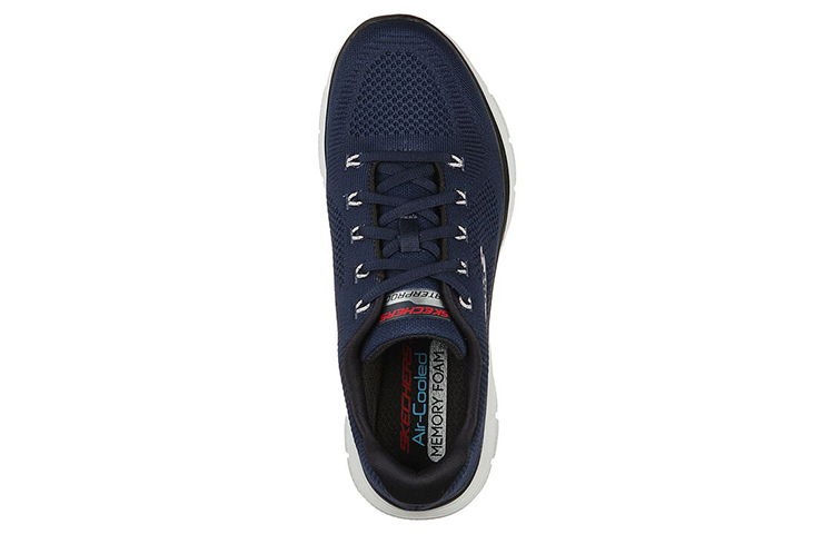 Lookbook Skechers Flex Advantage 4.0 Rendah-Biru Tua 232223-NVY