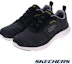 Buy SKECHERS Flex Advantage 5.0 Wide Fit Training Shoes Black 232823WBKLM
