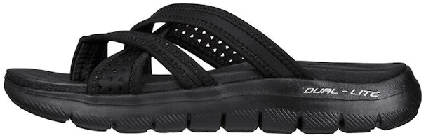 Skechers Flex Appeal 2.5 'Black Comfort Sport Slipper' 119269-BBK Skechers Flex Appeal 2.5 'Black Comfort Sport Slipper' 119269-BBK