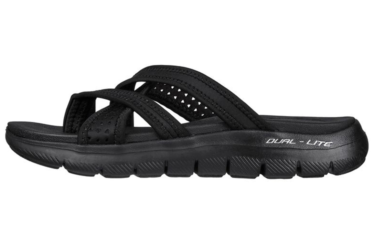 Skechers Flex Appeal 2.5 'Black Comfort Sport Slipper' 119269-BBK