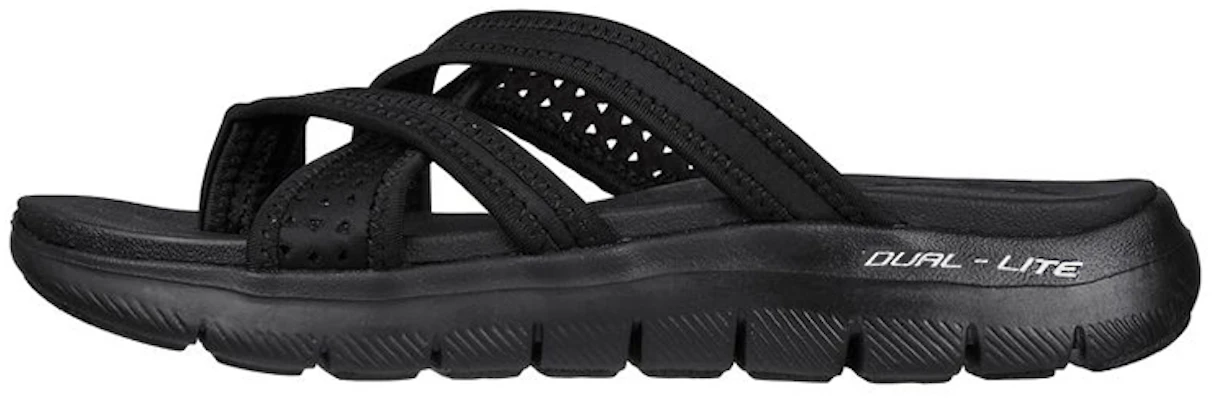 Skechers Flex Appeal 2.5 'Black Comfort Sport Slipper' 119269-BBK Buy Skechers Flex Appeal 2.5 'Black Comfort Sport Slipper' 119269-BBK
