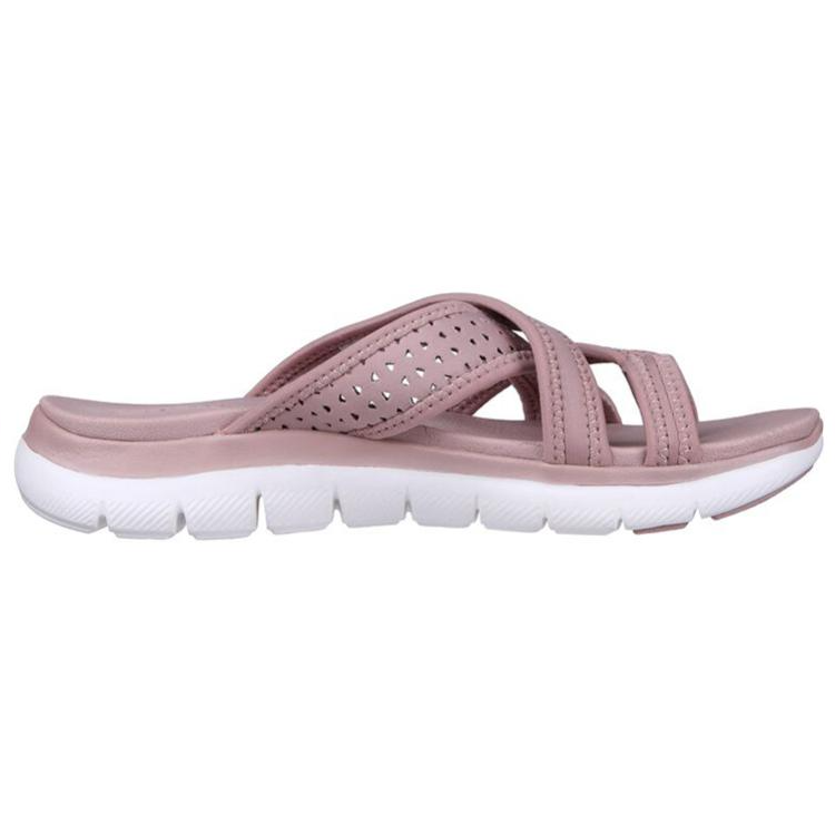 Order Skechers Flex Appeal 2.5 'Pink Comfort Sports Slides' 119269-BLSH