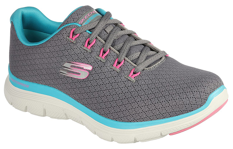 Lookbook Skechers Flex Appeal 4.0 'Grey Blue' 149298-GYLB