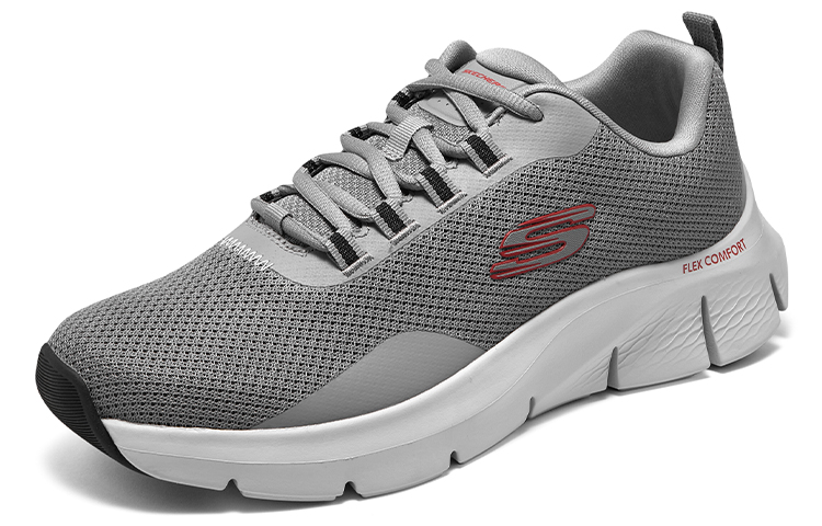 Lookbook Skechers Flex Comfort Serron 'Grey' 232686-GYRD