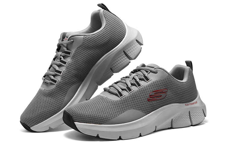 Shop Skechers Flex Comfort Serron 'Grey' 232686-GYRD