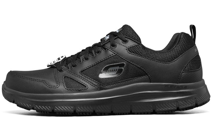 Skechers Flex-Glow Low-Top Black 77040-BLK