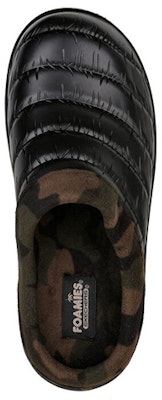 Skechers Foamies: 舒適露營者保暖包頭拖鞋 黑色 Shop Skechers Foamies: 舒適露營者保暖包頭拖鞋 黑色