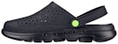 Skechers Foamies: GO Walk 5 'Sandal Sukan Kasual Hitam' 243016-BLK