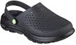 Lookbook Skechers Foamies: GO Walk 5 'Sandal Sukan Kasual Hitam' 243016-BLK