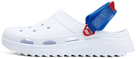 Buy Skechers Foamies 怪獸泡泡鞋 休閒透氣 洞洞鞋 男款 白藍色