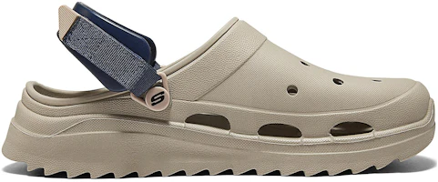 Order Skechers Foamies 男款 EVA 怪獸泡泡鞋 透氣舒適休閒防滑厚底 洞洞鞋 灰褐色