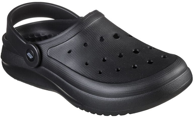 Skechers Foamies 'Summer Chill Hitam' 243250-BBK Lookbook Skechers Foamies 'Summer Chill Hitam' 243250-BBK