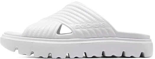 Skechers Foamies 'Top-Level White Casual Sandal' 111454-WHT Skechers Foamies 'Top-Level White Casual Sandal' 111454-WHT