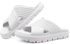 Lookbook Skechers Foamies 'Sandal Kasual Putih Tahap Atas' 111454-WHT