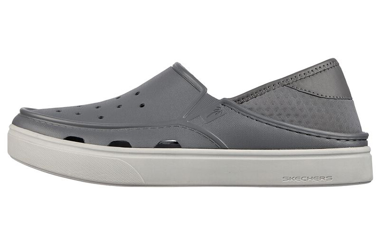 Skechers Foamies: Vista-Crossroads 'Breathable Gray' 243051-CHAR