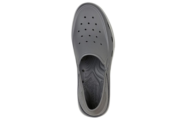 Lookbook Skechers Foamies: Vista-Crossroads 'Breathable Gray' 243051-CHAR