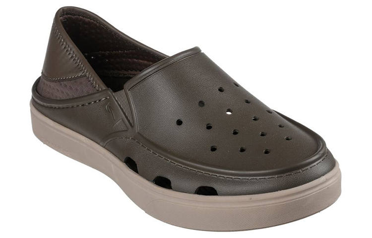 Lookbook Skechers Foamies: Vista-Crossroads ''Khaki Casual Traspirante'' 243051-KHK