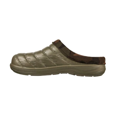 Skechers Foamies Cozy Camper Lined 'Green Clog Slipper'
