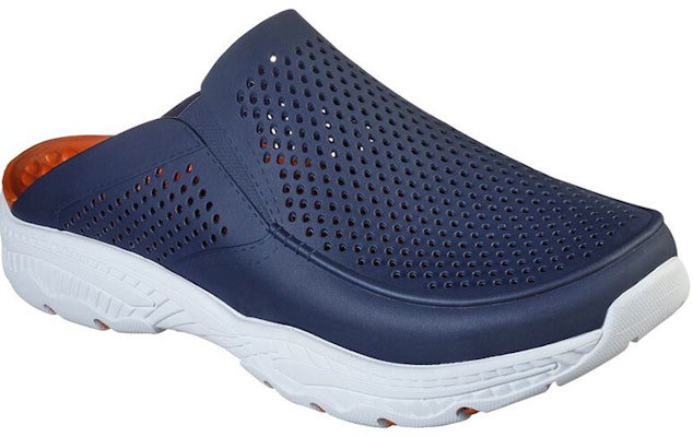 Skechers Foamies: Creston Ultra-Havana 舒適百搭運動拖鞋 深藍 Lookbook Skechers Foamies: Creston Ultra-Havana 舒適百搭運動拖鞋 深藍
