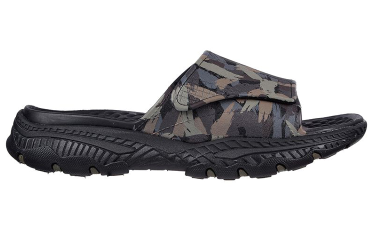 Order Skechers Foamies Creston Ultra 'Black Camo' Hitam Corak Camouflage 243090-BKMT