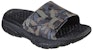 Skechers Foamies Creston Ultra 'Black Camo' Hitam Corak Camouflage 243090-BKMT