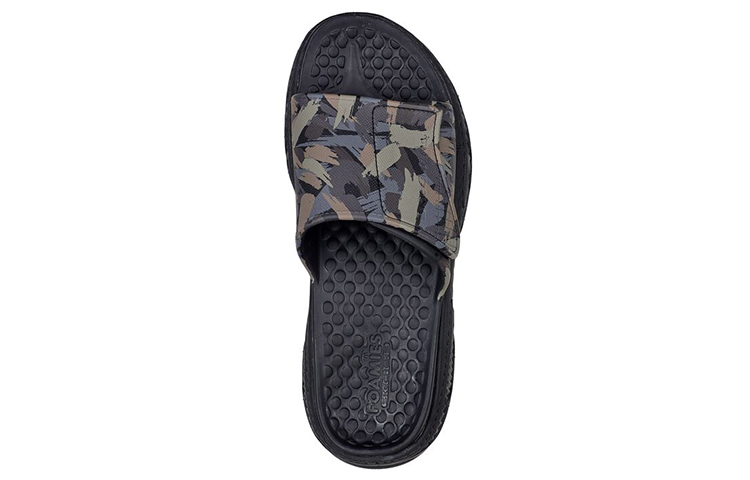 Shop Skechers Foamies Creston Ultra 'Black Camo' Hitam Corak Camouflage 243090-BKMT