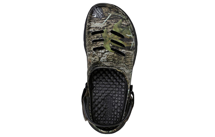 Shop Skechers Foamies Creston Ultra 'Black Green' 243119-BKMT