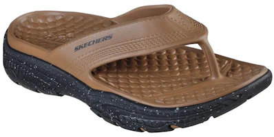 Lookbook Skechers Foamies Creston Ultra ''Tongs Confort Marron'' 243104-CSNT