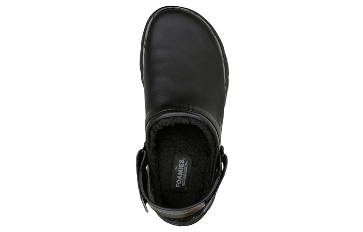 Shop Skechers Foamies Creston Ultra Lined 'Cozy Vibez Black' 243116-BBK