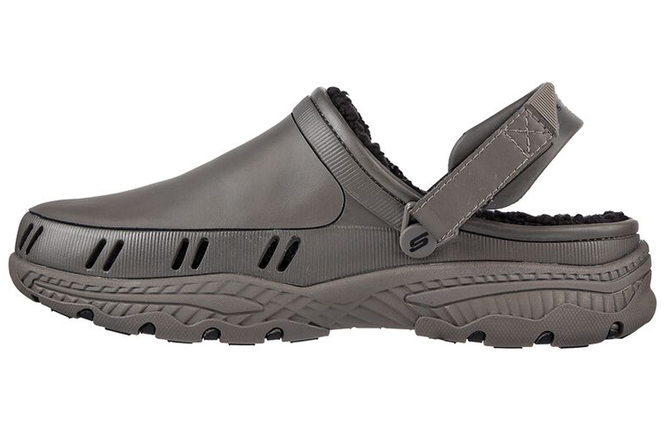 Skechers Foamies Creston Ultra Lined 'Cozy Vibez Gray' 243116-KHK