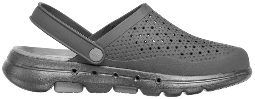 斯凯奇Foamies GOwalk 5“休闲运动凉鞋黑色” 243002-BKCC Order 斯凯奇Foamies GOwalk 5“休闲运动凉鞋黑色” 243002-BKCC