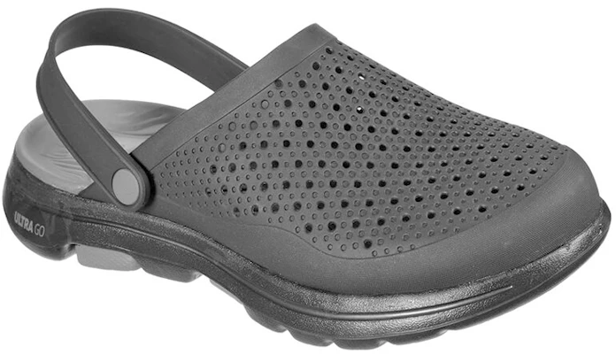 斯凯奇Foamies GOwalk 5“休闲运动凉鞋黑色” 243002-BKCC Lookbook 斯凯奇Foamies GOwalk 5“休闲运动凉鞋黑色” 243002-BKCC