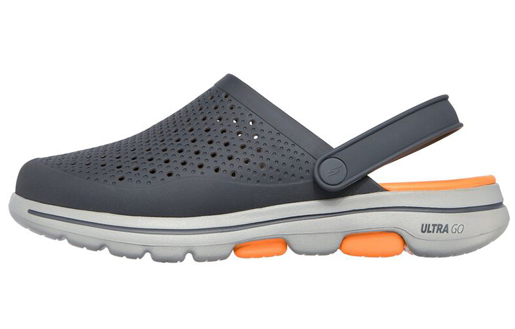Skechers Foamies GOwalk 5 'Orange Charcoal Grey' 243002-CCOR