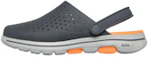 Buy Skechers Foamies GOwalk 5 'Orange Charcoal Grey' 243002-CCOR