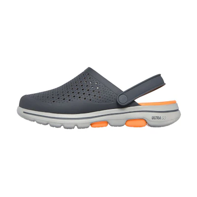 Skechers Foamies GOwalk 5 'Orange Charcoal Grey'