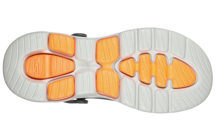 Purchase Skechers Foamies GOwalk 5 'Orange Charcoal Grey' 243002-CCOR