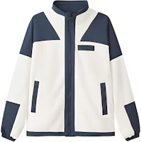 Skechers FW24 Reversible Stand Collar Loose Fit Jacket Unisex - Off White L424U097-00V7 Skechers FW24 Reversible Stand Collar Loose Fit Jacket Unisex - Off White L424U097-00V7