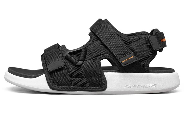 Skechers Gambix 2.0 Fashion Black Sandals 'Black White' 237292-BLK