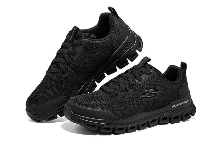Lookbook Skechers Glide-Step ''Zwart'' 232135-BBK