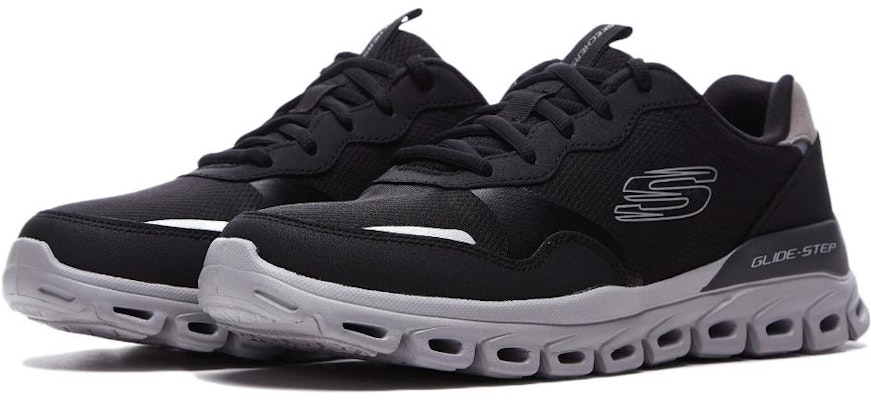 스케쳐스 글라이드-스텝 블랙 (Skechers Glide-Step Black) 232330-BKGY Lookbook 스케쳐스 글라이드-스텝 블랙 (Skechers Glide-Step Black) 232330-BKGY