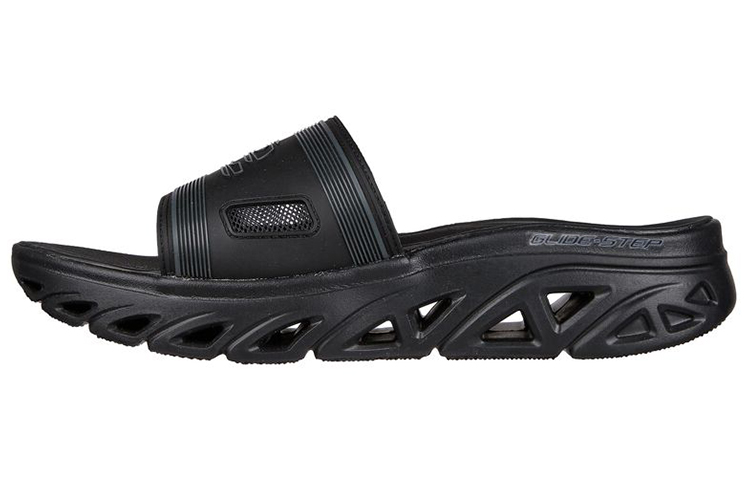 Skechers Glide-Step 'Black Comfort Slip-Resistant Slide' 237381-BLK