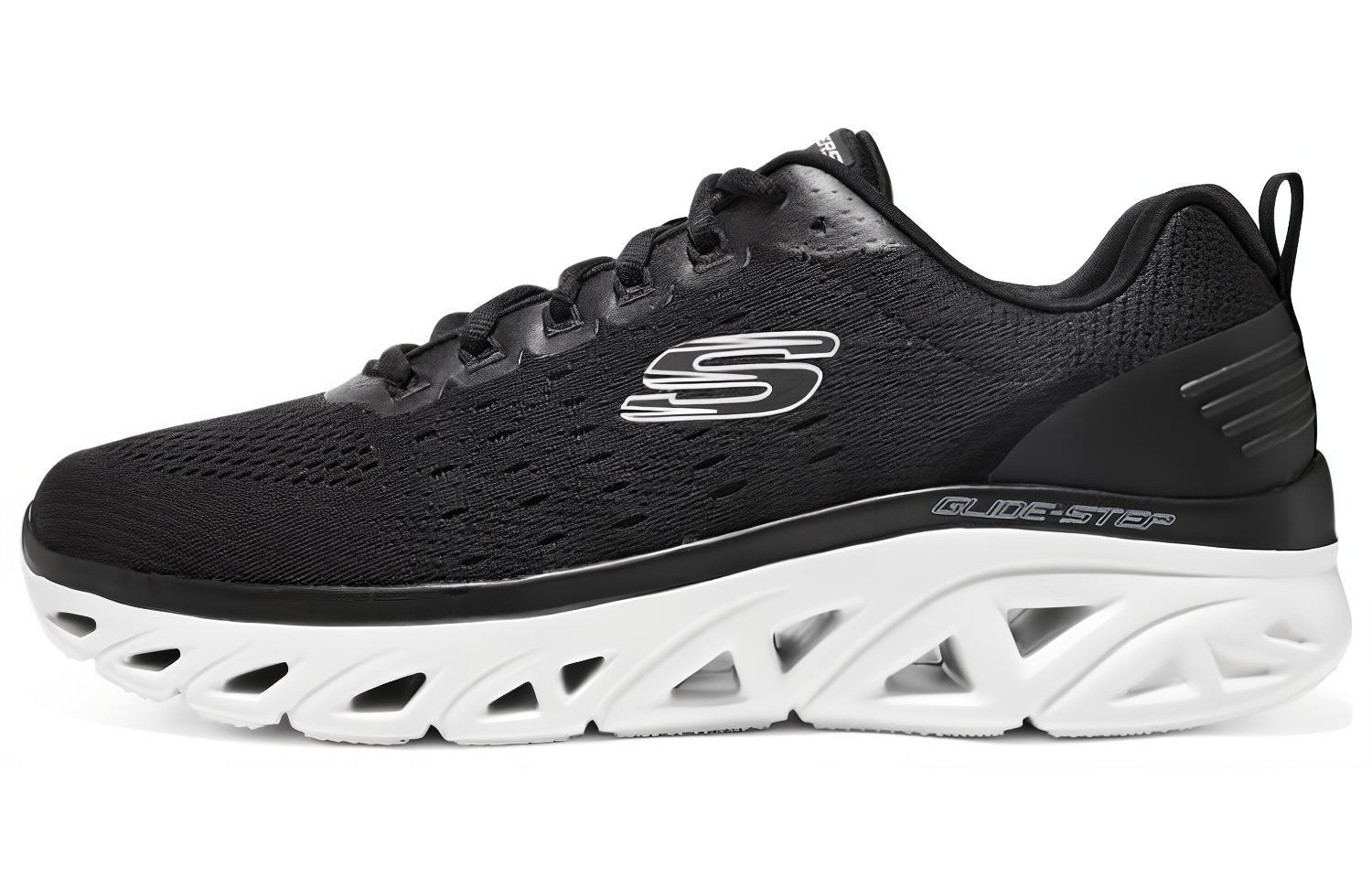 Skechers Glide-Step 'Black White' 232336-BKW