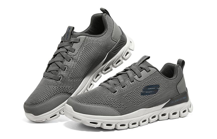 Lookbook Skechers Glide-Step 'Charcoal' Zapatillas Deportivas Gris Carbón 232135-CHAR
