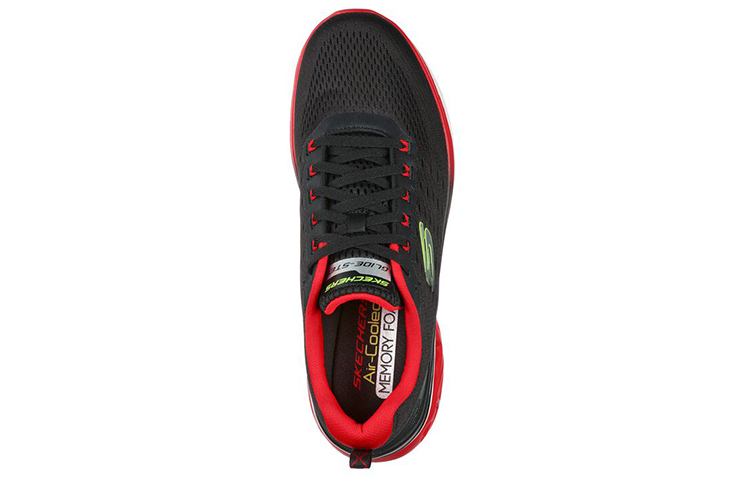Shop Skechers Glide-Step Sport 'Hitam Merah' 232269-BKMT