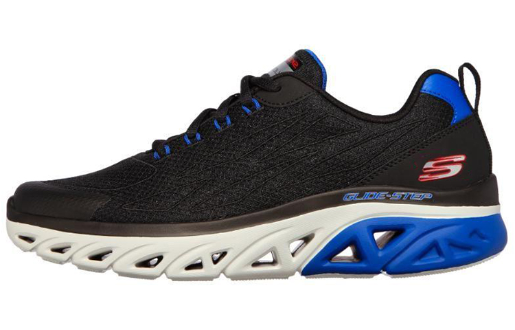 Skechers Glide-Step Sport 'Controller Black Blue' 232268-BLK